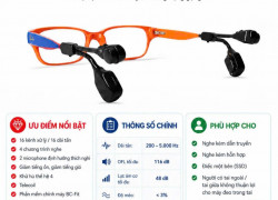 Máy trợ thính đường xương gọng kính Buckhoff