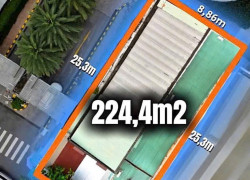 lô đất góc 2MT 3 mặt thoáng, 56 Quốc Hương Thảo Điền Quận 2 CTXD hầm 6 tầng giá rẻ