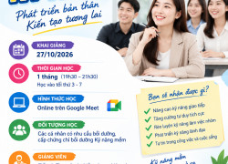 Khai giảng lớp Kỹ năng mềm