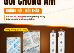 Cách Dùng Bột Hút Ẩm Chống Mốc Đồ Gỗ Khi Xuất Khẩu