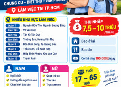 [BAO Ở, BAO ĂN, ỨNG LƯƠNG] BẢO VỆ TP.HCM