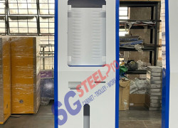 [Nhận Gia Công] Vỏ Tủ Kiosk Tra Cứu Thông Tin SG SteelPro – Sản Xuất Theo Yêu Cầu