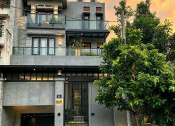 Ngộp bank Biệt thự Hầm 4 tầng Thế kỷ 21 Thạnh Mỹ Lợi Quận 2 - gần sông