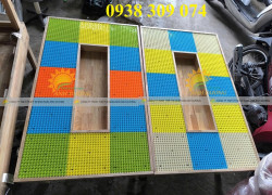 Bàn xếp lego trẻ em, bàn chơi lego cho bé , bàn lego xếp hình cho trẻ em