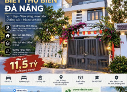 CHÍNH CHỦ BÁN GẤP BIỆT THỰ BIỂN ĐÀ NẴNG – GIÁ CHỈ 11,5 TỶ – DÒNG TIỀN CHO THUÊ HƠN 30 TRIỆU/THÁNG