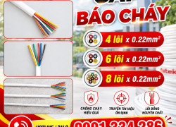Cáp Báo Cháy Ruột Đồng 4x0.22mm² ALTEK KABEL