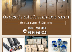 Ống ruột gà lõi thép D25 - phi 3/4 inch