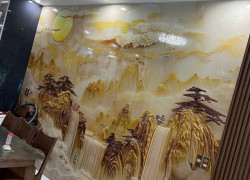Ốp tường tấm than tre bền đẹp