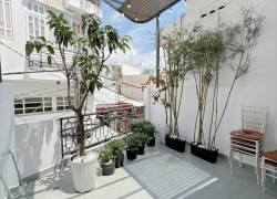 NHÀ MỚI FULL NỘI THẤT LUXURY HUỲNH TẤN PHÁT QUẬN 7, 3 TẦNG SÂN THƯỢNG, 66M2, GIÁ 5.X TỶ