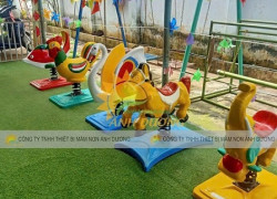 Thú nhún lò xo trẻ em ngoài trời, thú nhún lò xo trẻ em giá rẻ đẹp