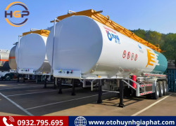 Sơ mi rơ mooc bồn xi téc chở xăng Yunli 40 - 44m3 giá tốt