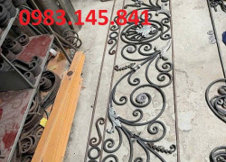 Xếp bộ cổng sắt mỹ thuật, thợ cần là có