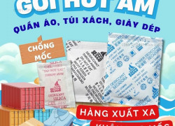 Gói Hút Ẩm Cho Quần Áo Xuất Khẩu: Giải Pháp Hạn Chế Ẩm Mốc
