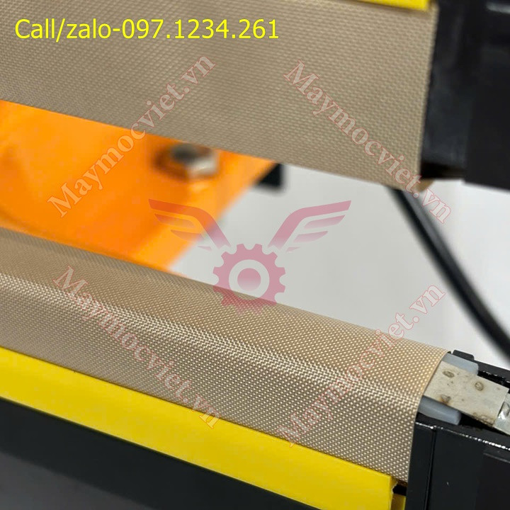 Máy hàn miệng túi dập chân JT450x2