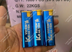 Nhận khắc laser logo lên bật lửa theo yêu cầu