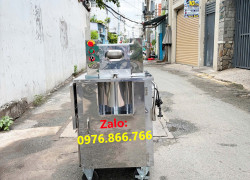MÁY ÉP MÍA CÓ THÙNG XE NHỎ GỌN GIÁ RẺ ÉP 2 CÂY PT50-2C TẤN PHÁT