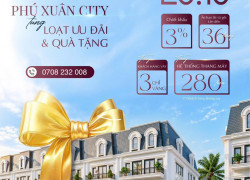 3 NĂM "KHÔNG LÃI - KHÔNG GỐC - KHÔNG ÁP LỰC": CHỈ CẦN 2,5 TỶ NHẬN SHOPHOUSE TẠI PHÚ XUÂN CITY HUẾ!