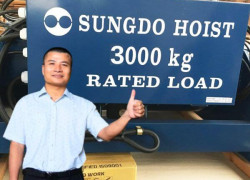 Pa Lăng Sungdo Dầm Đôi 3 Tấn - 2 Cấp Tốc Độ