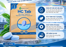 ECOCLEAN HC TAB – VIÊN NÉN VI SINH XỬ LÝ DẦU MỎ