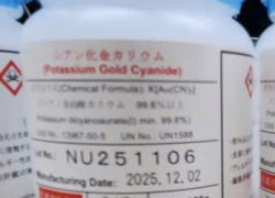 Potassium Gold Cyanide, KAu(CN)2, muối vàng, xi mạ vàng bản mạch điện tử, linh kiện điện tử