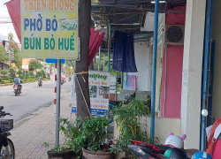 BÁN NHÀ hoặc CHO THUÊ NHÀ 2 MẶT TIỀN NGUYÊN CĂN TẠI TRUNG TÂM SẦM UẤT THỊ TRẤN TÂN SƠN, NINH SƠN, NINH THUẬN