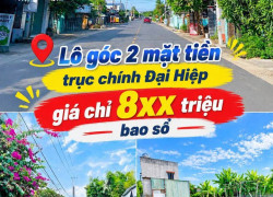 SIÊU PHẨM LÔ GÓC 2 MẶT TIỀN NAM HOÀ KHƯƠNG – GIÁ CHỈ 850 TRIỆU!