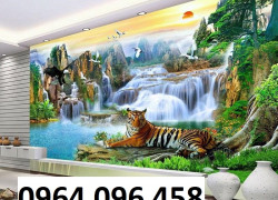 Tranh gạch 3d con hổ - 43XCV