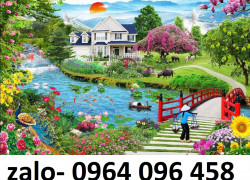 Tranh gạch phong cảnh đồng quê 3d - 33XCM