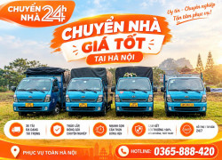 CHUYỂN NHÀ 24H – CHUYỂN NHANH, GIÁ TỐT TẠI HÀ NỘI!