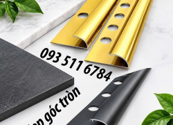 Nẹp nhôm inox góc vuông V nẹp nhôm góc tròn gạch