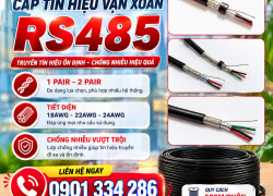 Cáp Tín Hiệu Vặn Xoắn RS485 Chống Nhiễu Ruột Đồng 18–24 AWG, 1–2 Pair ALTEK KABEL