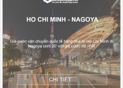 Giá Cước Vận Chuyển Hàng Hóa Từ Hồ Chí Minh Đi Nhật Bản