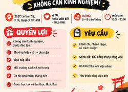 TRÒN'S KITCHEN TUYỂN BẾP – KHÔNG CẦN KINH NGHIỆM!