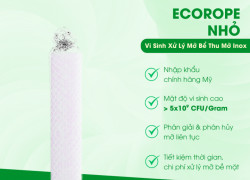 VI SINH ĂN MỠ ECOCLEAN ECOROPE DẠNG KHỐI – GIẢM TÍCH TỤ DẦU MỠ, HẠN CHẾ MÙI HÔI BỂ THU MỠ