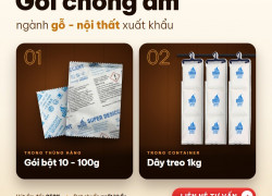 Đồ gỗ xuất khẩu cần giải pháp kiểm soát độ ẩm