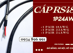 CÁP TÍN HIỆU RS485 1 PAIR 18, 22, 24 AWG ĐÀ NẴNG, HÀ NỘI