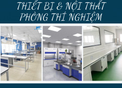 THIẾT KẾ VÀ CUNG CẤP NỘI THẤT PHÒNG LAB CHO NHÀ MÁY DƯỢC PHẨM, THỰC PHẨM, MỸ PHẨM