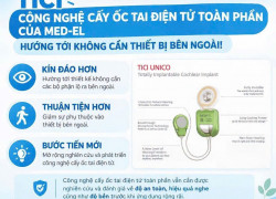 TICI – CÔNG NGHỆ CẤY ỐC TAI ĐIỆN TỬ TOÀN PHẦN CỦA MED-EL: HƯỚNG TỚI KHÔNG CẦN THIẾT BỊ BÊN NGOÀI!