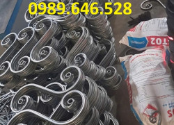 Sản xuất chi tiết sắt uốn xoắn kép theo mẫu, giá xưởng tận gốc
