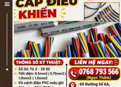 Cáp Điều Khiển ALTEK KABEL - Bền Bỉ, Ổn Định, Hiệu Qủa