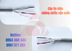 Cáp tín hiệu xoắn đôi (Twisted Pair) 1PR x 18AWG tại Hà Nội