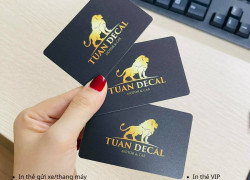 IN THẺ VIP - THẺ KHÁCH HÀNG - THẺ BẢO HÀNH