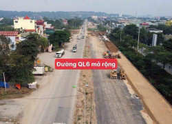 Chỉ hơn tỷ có ngay lô đất 51,5m2 ngay đường trục nhựa tuyến 2 quốc lộ 6