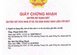Chính chủ bán đất DV02-LK69 Huyền Kỳ, Phú Lương, 49m2 MT 4m đường 7,5m đối diện khu vui chơi