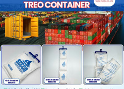 Container 20 feet và 40 feet cần bao nhiêu dây hút ẩm?