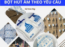 Tìm nguồn cung bột hút ẩm và dây treo container