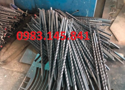 Sắt xoắn mỹ thuật, tạo điểm nhấn cho các mẫu sắt trang trí