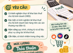 TUYỂN KẾ TOÁN KHAI THUẾ BÌNH HƯNG HÒA