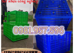 Thùng nhựa rỗng bánh xe, sọt nhựa bánh xe, rổ nhựa công nghiệp