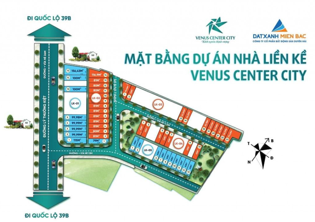Venus Center City – Thái Bình - Phường Trần Lãm, thành phố Thái Bình, tỉnh Thái Bình
